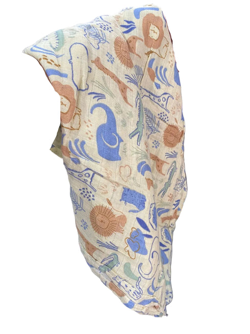 Fabric with animal pattern