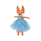 Sugarcup fox plush doll, approx. 36 cm, handmade soft toy, image 1 | Bali Bubs