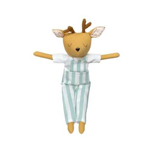 Sugarcup male deer plush doll, approx. 36 cm, handmade soft toy, image 1 | Bali Bubs