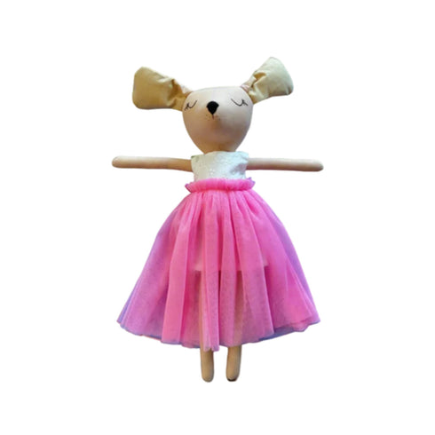 Sugarcup puppy plush doll, approx. 36 cm, handmade soft toy, image 1 | Bali Bubs