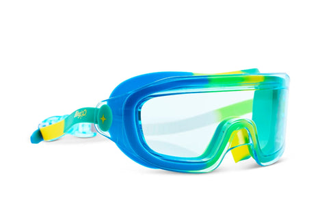cryber green goggles, Bling2o goggles, kids swim accessories, swim goggles