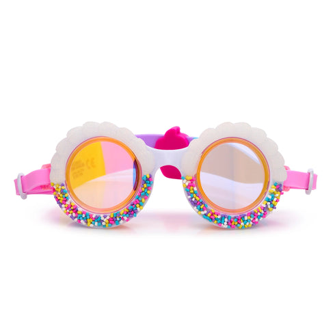 pouncy blue goggles, Bling2o goggles, kids swim accessories, swim goggles