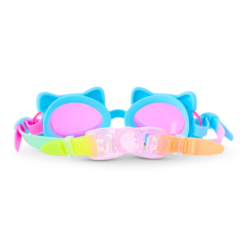 pouncy blue goggles, Bling2o goggles, kids swim accessories, swim goggles