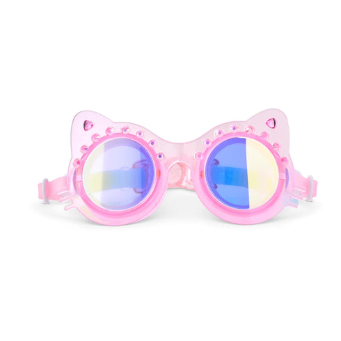 PINK PURR goggles, Bling2o goggles, kids swim accessories, swim goggles