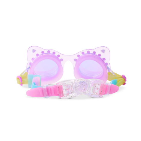 purrfect purple goggles, Bling2o goggles, kids swim accessories, swim goggles