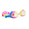Colorful Clouds Goggles