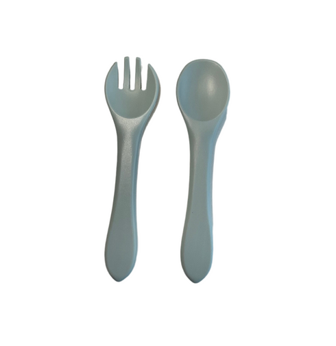 Silicone Spoon and Fork Set