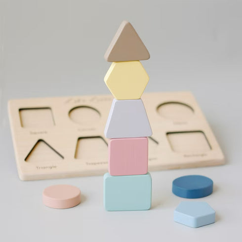 Wooden Geometric Puzzle