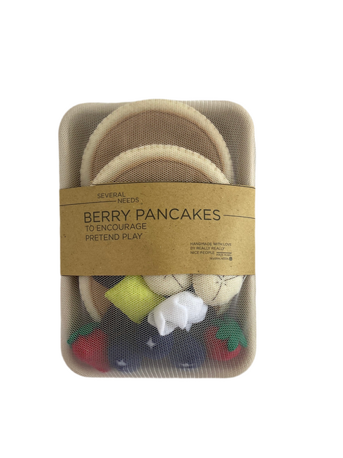 Playfood Felt Berry Pancakes
