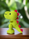 Crochet Yellow Dino