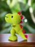 Crochet Yellow Dino