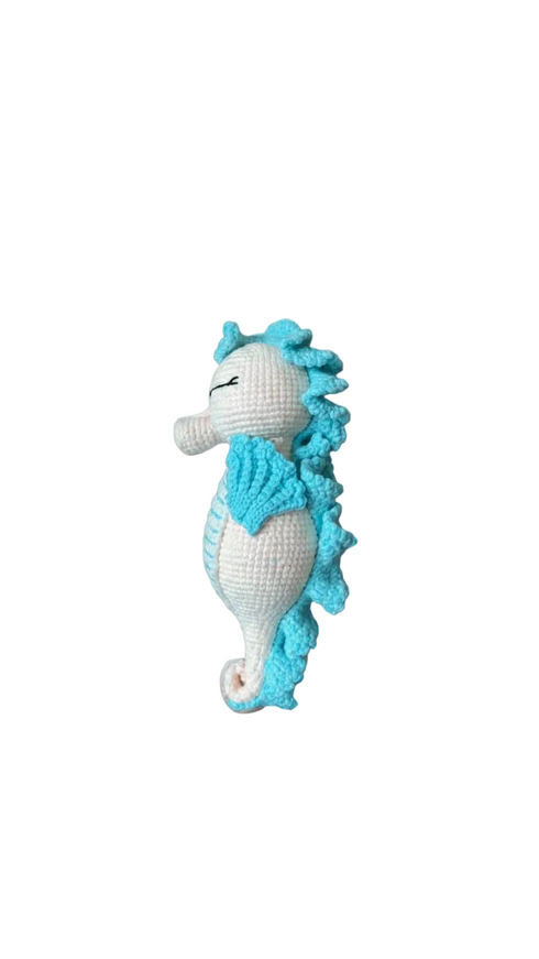 Crochet Seahorse, handmade crochet seahorse toy | Bali Bubs