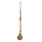 natural wood pacifier clip