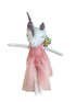 unicorn plush doll handmade