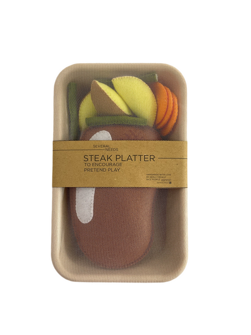 Playfood Felt Steak