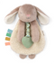 Baby plush lovey teething sensory toy