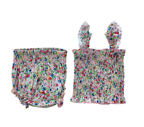 Rainbow Bloomer Set