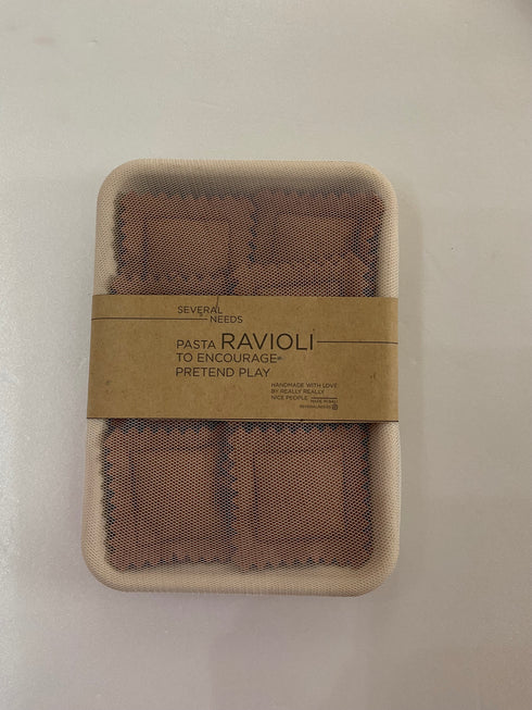 Playfood Felt Pasta Ravioli Small - Blue