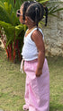 Pants checkered kids girls, cotton