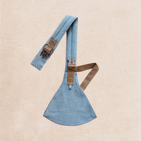 Toddler Carrier in Blue Jeans