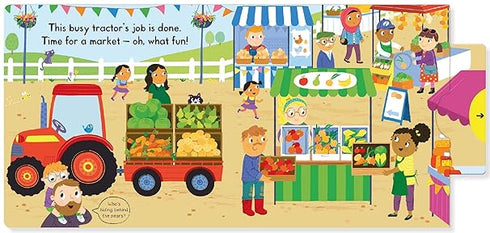 Busy Tractor Board Book