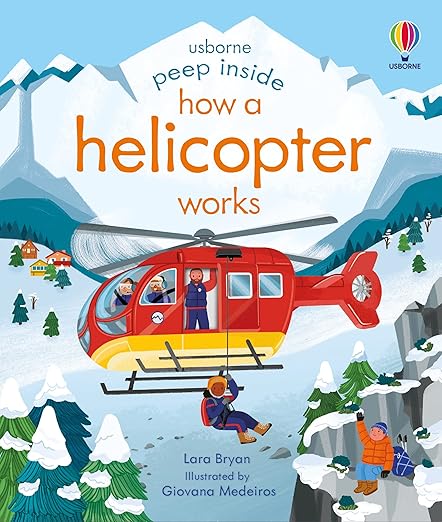 Pictures Books - Peep Inside: Helicopter Works