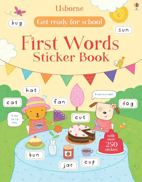 First Sticker Book - First Words (Get Ready for school)
