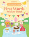 First Sticker Book - First Words (Get Ready for school)