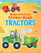 Make a Picture Sticker Book Tractors