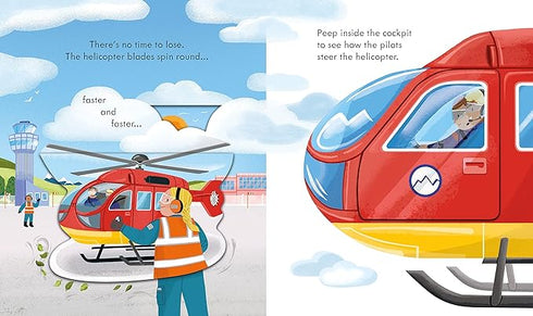 Pictures Books - Peep Inside: Helicopter Works