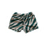 Zebra print swim shorties