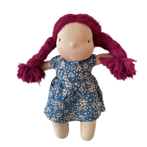 Handmade plush doll
