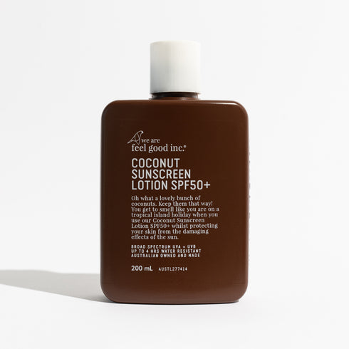 Feel Good Inc Coconut Sunscreen Lotion SPF 50+ 200ML