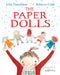 Book cover of 'The Paper Dolls' with illustrations of paper dolls and a child, featuring Julia Donaldson and Rebecca Cobb.