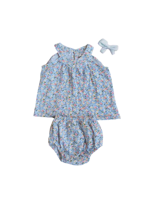Cotton floral set, baby sets, sustainable clothing