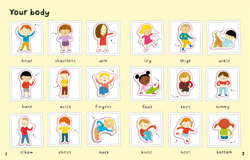 First Sticker Book - Your Body