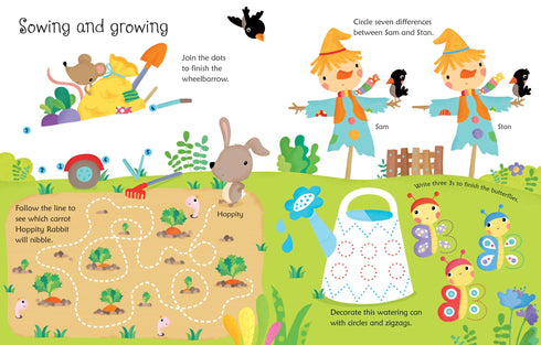 Wipe Clean Farm Activities