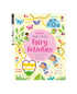 Usborne Wipe-Clean Fairy Activities book cover with colorful illustrations of fairies and activities.