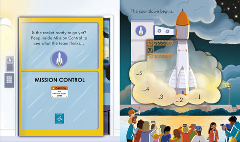 Picture Books - Peep Inside: Rocket Works