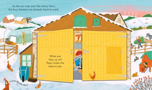 Picture Books - Peep Inside: Tractor