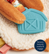 Itzy Lovey Plush And Teether Toy - Highland Cow