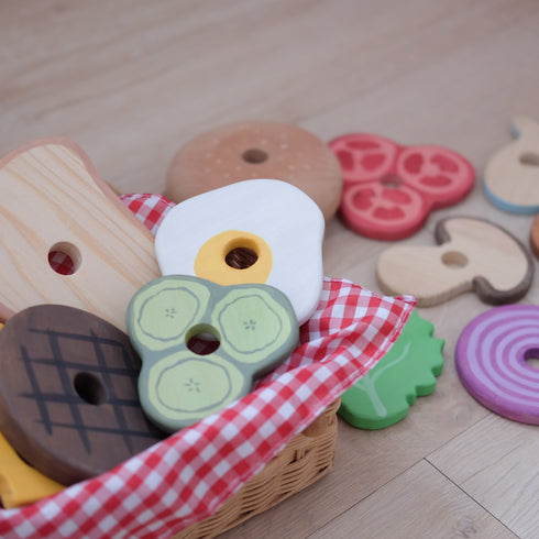 Wooden Burger