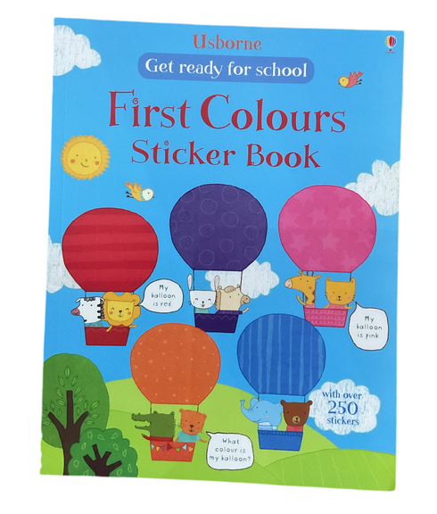 First Colour Sticker Book