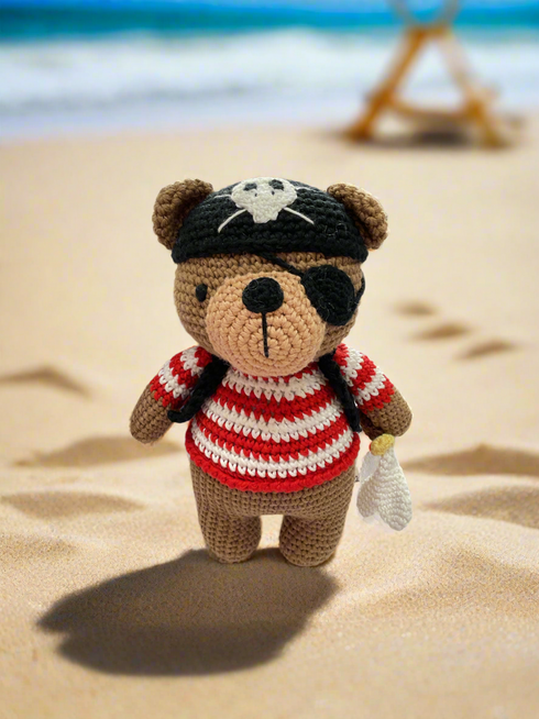 Crochet Pirate Bear