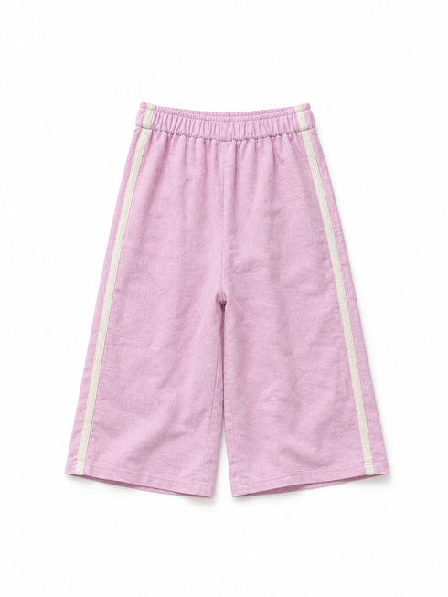 LINEN PANTS IN PINK