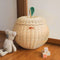 Apple Rattan Storage Basket