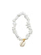 Gemstone Bracelet in Milk, handmade kids jewellery from Bali | Bali Bubs