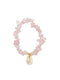 Gemstone Bracelet in Soft Pink, handmade kids jewellery from Bali | Bali Bubs