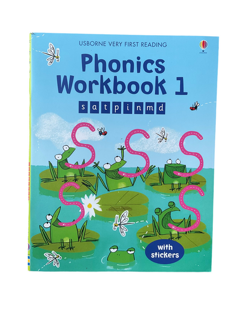 Usborne Very First Reading - Phonics Workbook 1