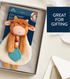 Itzy Lovey Plush And Teether Toy - Highland Cow